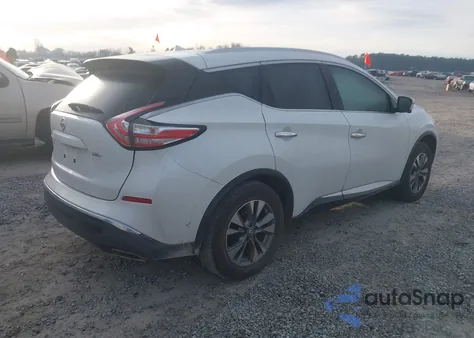 2016 Nissan Murano Sl from USA, damaged, VIN 5N1AZ2MG5GN103565